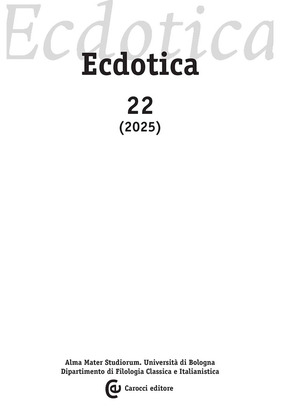 Ecdotica (2025)