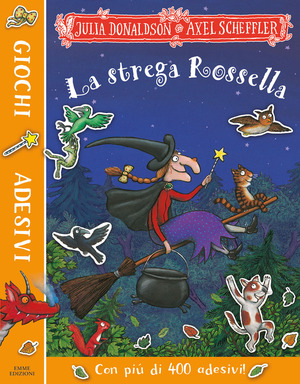 La strega Rossella. Giochi e adesivi. Ediz. a colori