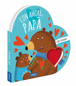 Con amore, papà. Libri sagomati. Ediz. a colori