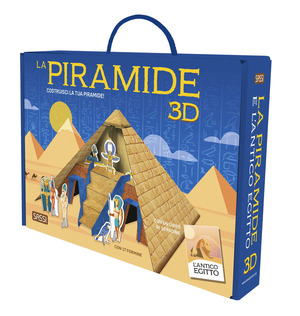 L' antico Egitto. La piramide 3D. Con 17 formine