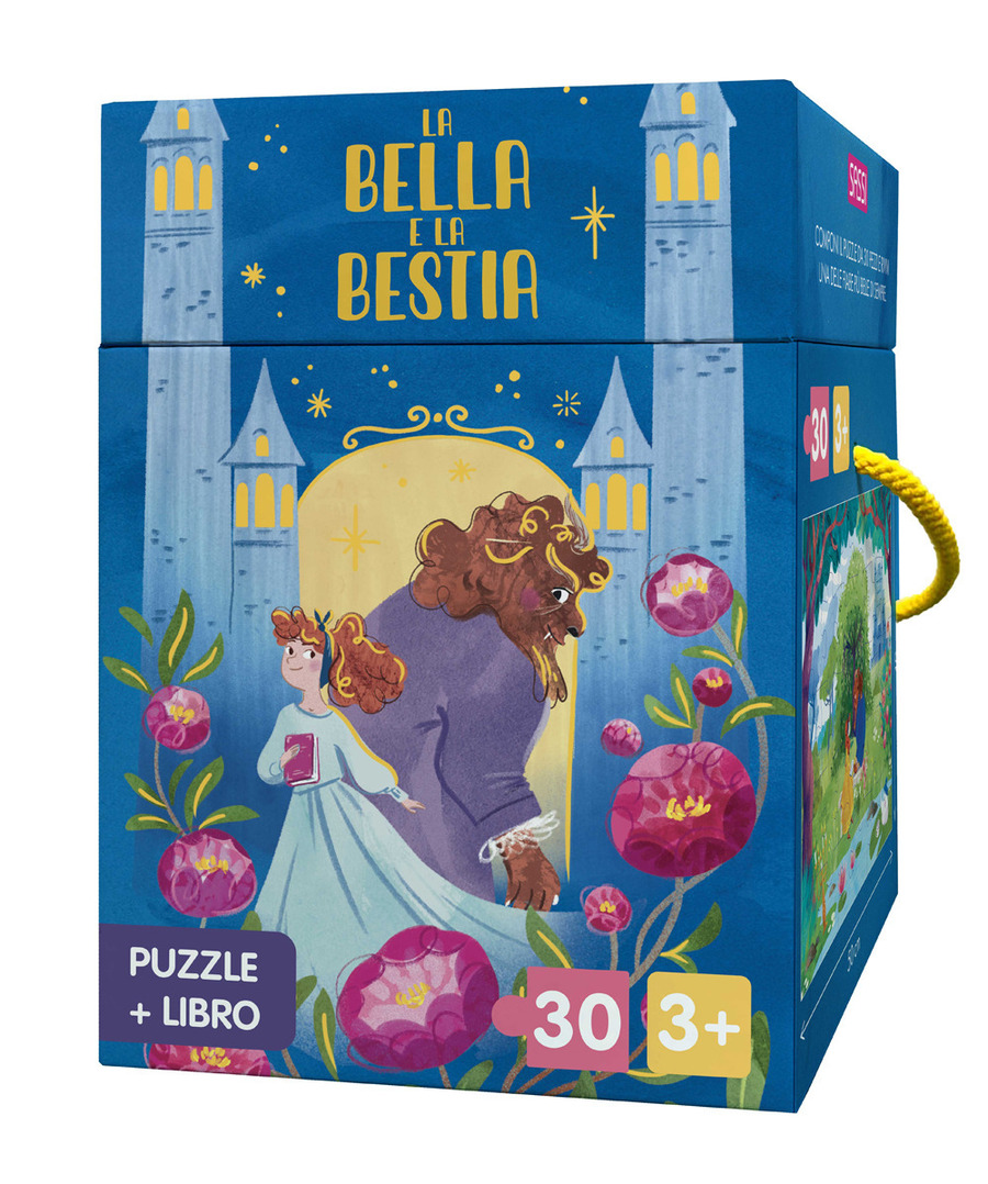 La bella e la bestia. Puzzle e libro. Ediz. illustrata. Con puzzle ...