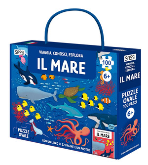Il mare. Viaggia, conosci, esplora. Con puzzle. Con Poster