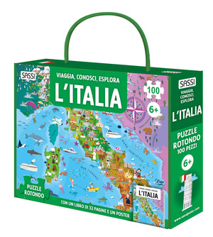 L' Italia. Viaggia, conosci, esplora. Ediz. illustrata. Con puzzle
