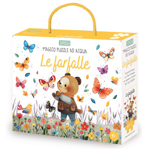 Le farfalle. Magico puzzle ad acqua. Con puzzle