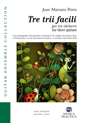 Tre trii facili per tre chitarre. Partitura