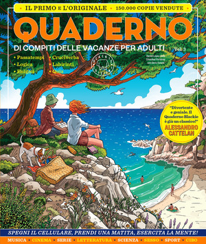 Quaderno di compiti delle vacanze per adulti. L'originale
