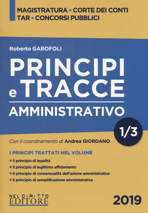 Principi e tracce. Amministrativo