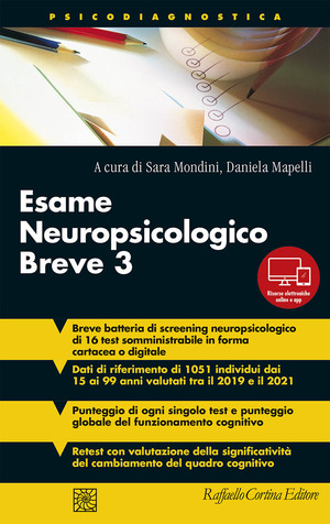 Esame neuropsicologico breve 3. Con app. Con Contenuto digitale per download e accesso online