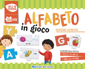 L' alfabeto in gioco. Idee in scatola. Con puzzle