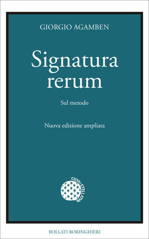 Signatura rerum. Sul metodo