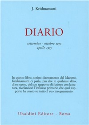 Diario (settembre-ottobre 1973-aprile 1975)