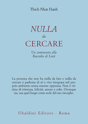 Nulla da cercare. Un commento alla raccolta di Linjii