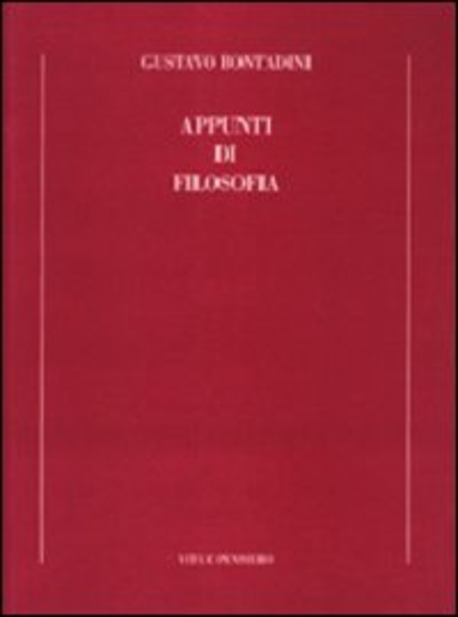 Appunti di filosofia