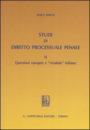 Studi di diritto processuale penale