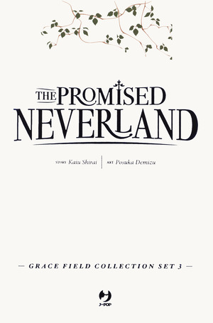 The promised Neverland. Grace field collection set. Con 3 cartoline