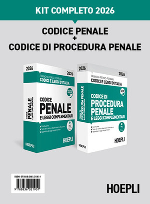 Codice penale e Codice di procedura penale 2026. Kit completo. Con espansione online