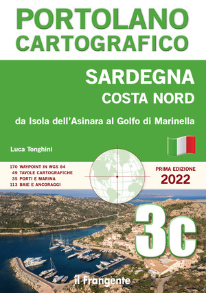 Sardegna Costa Nord. Da Isola Asinara al Golfo di Marinella. Portolano cartografico
