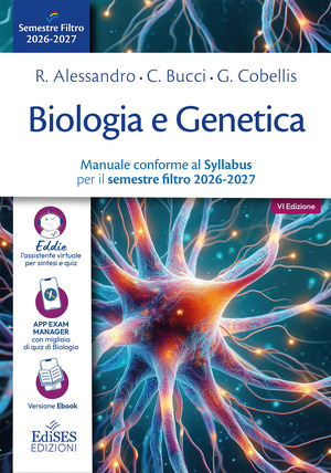 Biologia e genetica. Manuale conforme al Syllabus per il semestre filtro 2026-2027. Con assistente virtuale