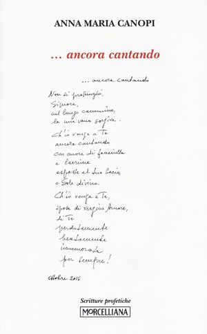 ... Ancora cantando