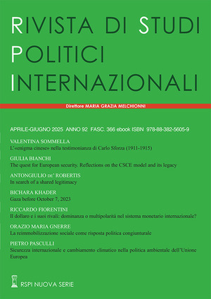 Rivista di studi politici internazionali (2025)