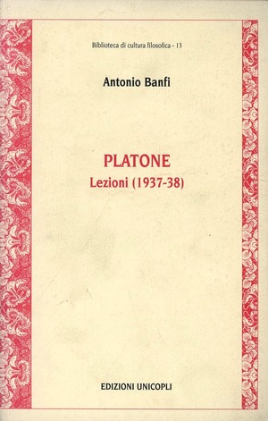 Platone. Lezioni 1937-38