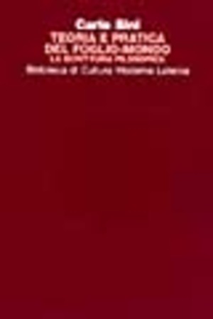 Teoria e pratica del foglio mondo. La scrittura filosofica