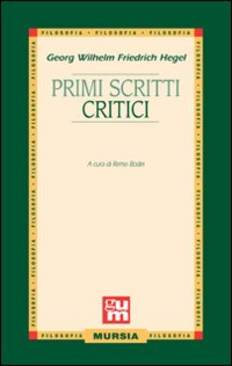Primi scritti critici