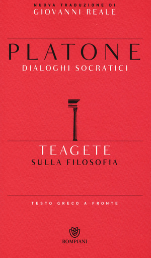 Teagete. Sulla filosofia. Testo greco a fronte