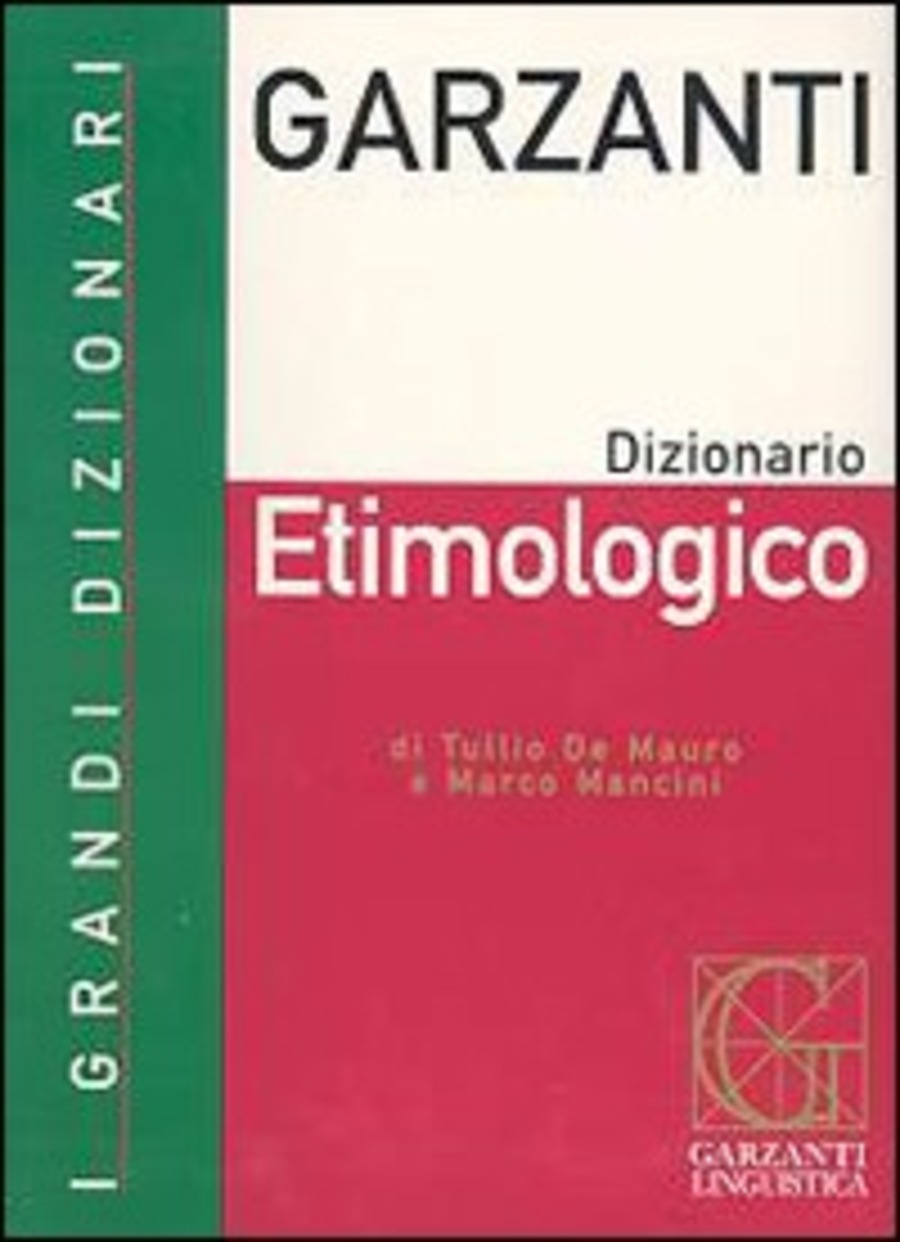 Dizionario etimologico  Libreria Ubik Busto arsizio
