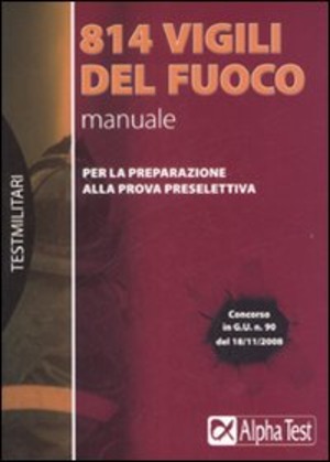 814 vigili del fuoco. Manuale