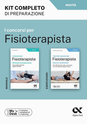 I concorsi per fisioterapista. Kit completo di preparazione. Ediz. MyDesk. Con Contenuto digitale per download e accesso online