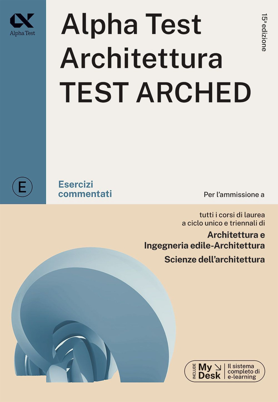 Alpha Test Plus Architettura TEST ARCHED - Kit di preparazione Plus - Architettura  Test Arched - Alpha Test