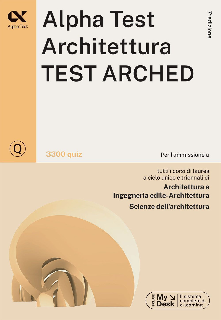  Alpha Test Architettura. 3200 quiz - Bertocchi, Stefano