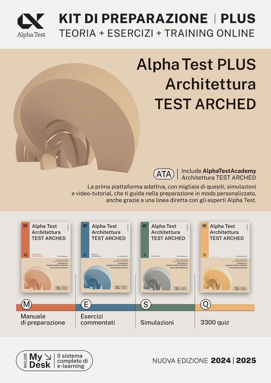 Alpha test plus. Architettura. Test Arched. Kit di preparazione