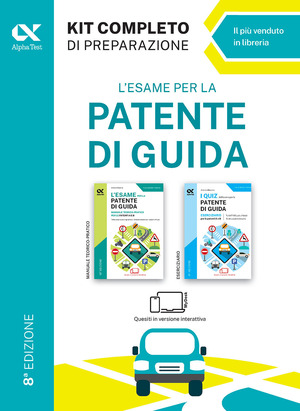 L' esame per la patente di guida. Kit completo di preparazione. Ediz. MyDesk. Con Contenuto digitale per download e accesso online
