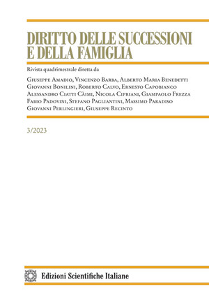 Diritto delle successioni e della famiglia (2023)