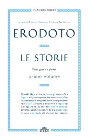 Le storie. Testo greco a fronte