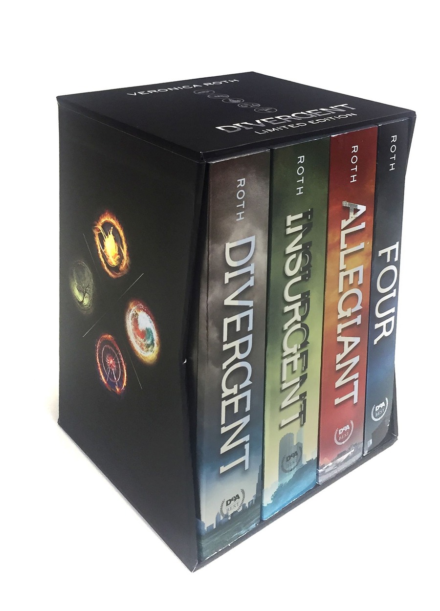 Divergent. La serie completa: Divergent-Insurgent-Allegiant-Four
