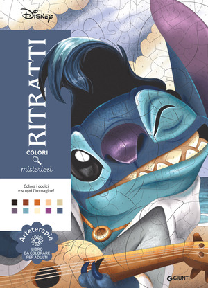 Stitch. Ritratti. Colori misteriosi. Arteterapia. Libro da colorare per adulti. Ediz. illustrata