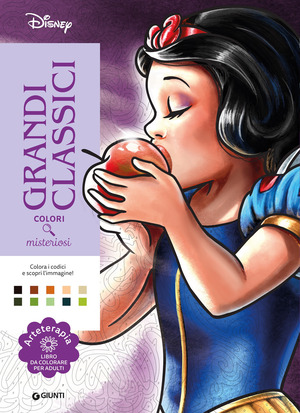 Grandi classici. Disney. Colori misteriosi. Arteterapia. Libro da colorare per adulti. Ediz. a colori
