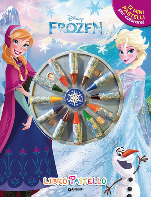Frozen. Libro pastello. Ediz. a colori. Con 12 mini pastelli a cera