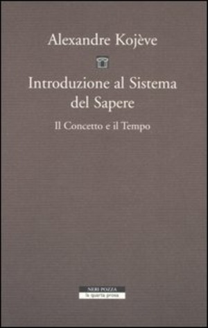 Introduzione al sistema del sapere. Il concetto e il tempo