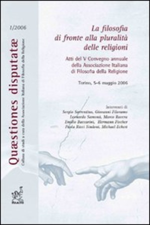La filosofia di fronte alla pluralità delle religioni