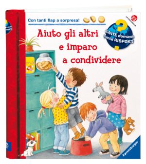 Aiuto gli altri e imparo a condividere. Un libro con tante finestrelle. Ediz. a colori