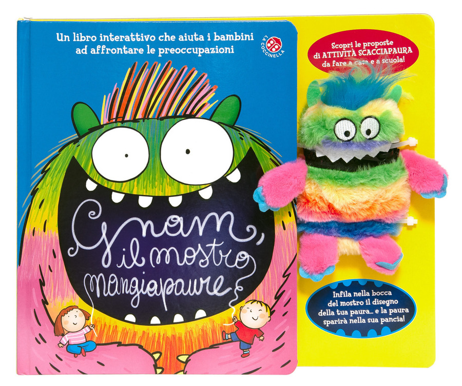 Gnam, il mostro mangiapaure. Ediz. a colori. Con peluche