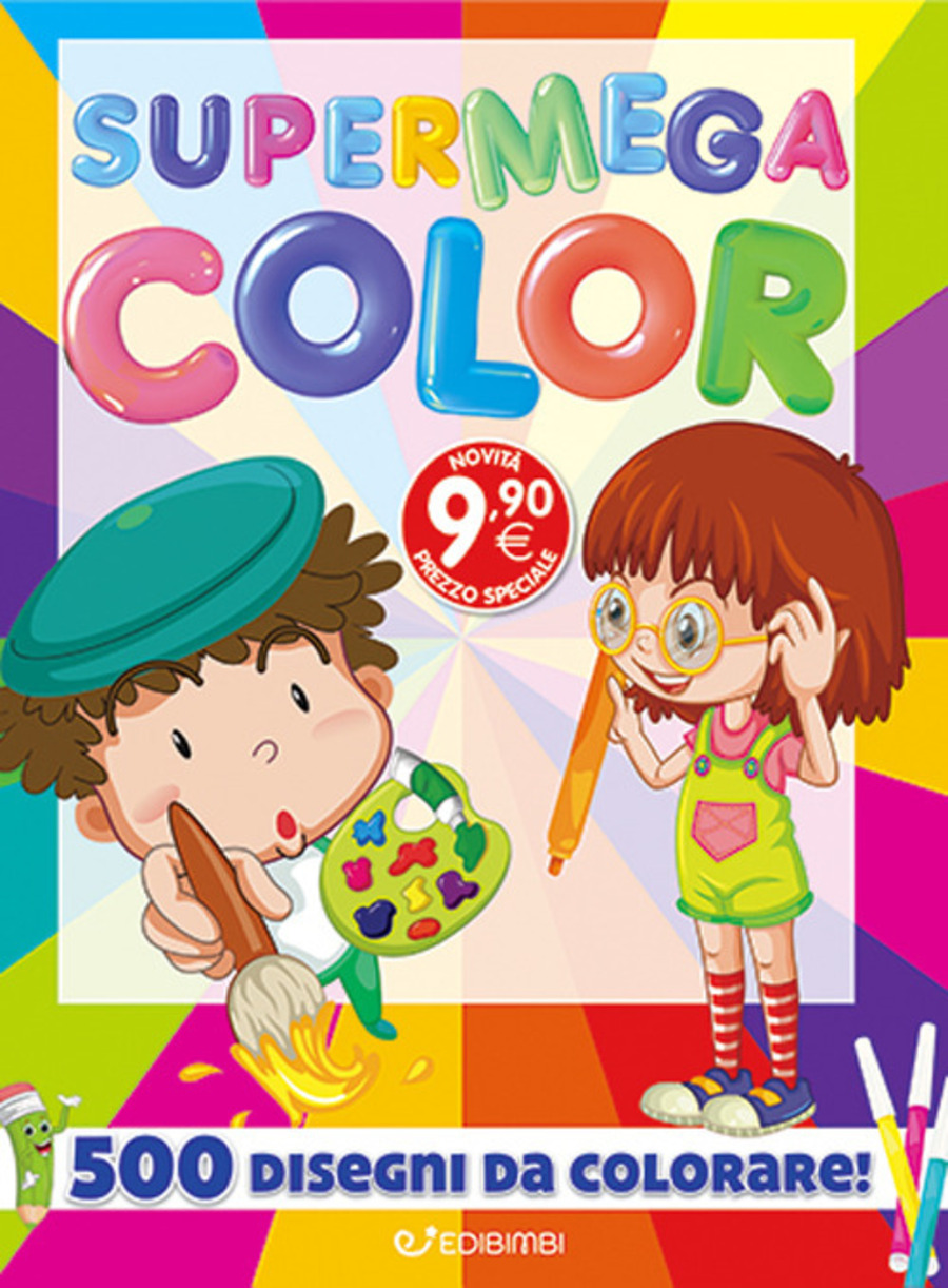 Colora con i numeri. 48 disegni. Ediz. illustrata - 9788894902181 in Libri  da colorare e dipingere