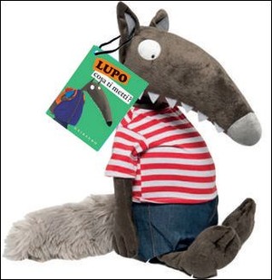 Il lupo. Amico lupo. Libro peluche grande