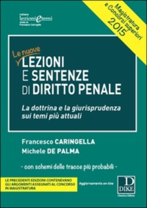 Lezioni e sentenze di dritto penale 2015