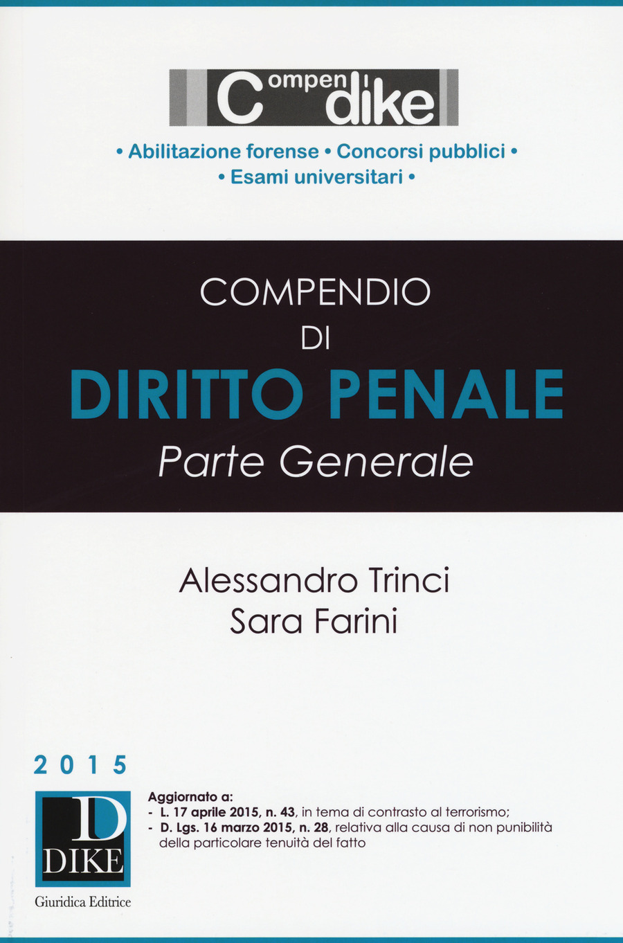 Compendio di Diritto penale - Parte generale