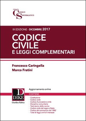 Codice civile e leggi complementari 2017/2018